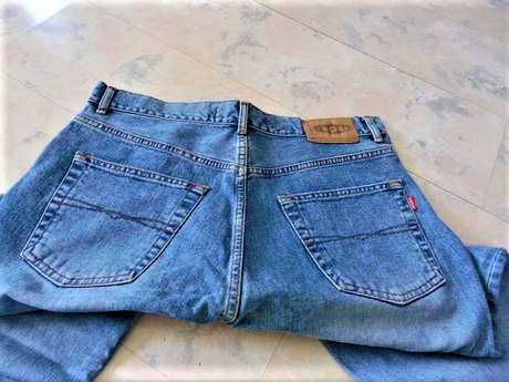 Klasické baggy rifle s vyšším pásom 36/34, 36