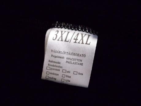 Široké tenké bavlna l-xl, l