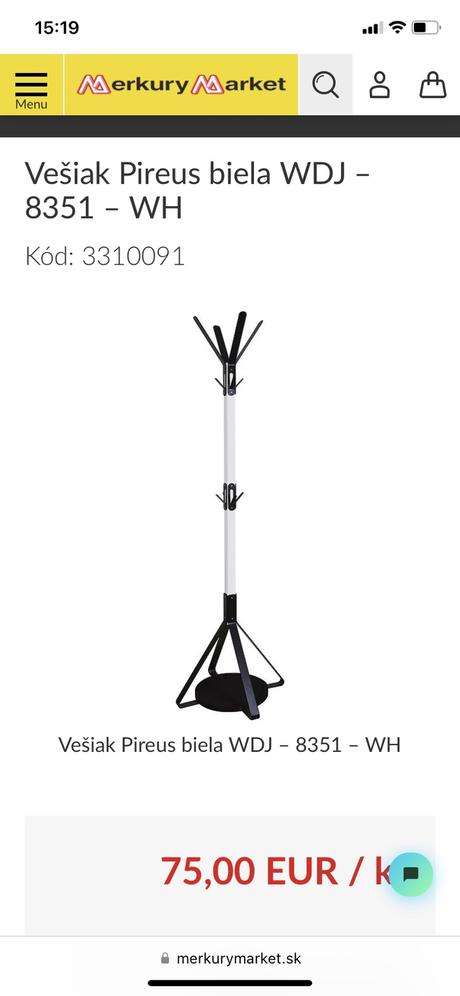 Vešiak do detskej izby/kancelárie/chodby, 