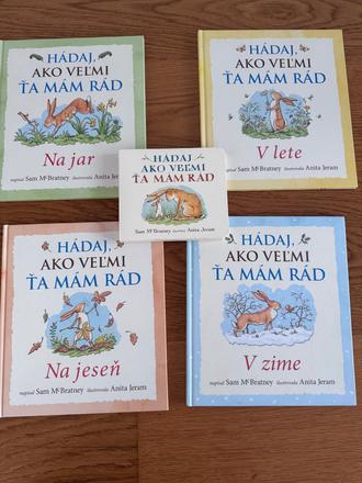 Knihy o zajačikovi hádaj ako ťa mám rád, 