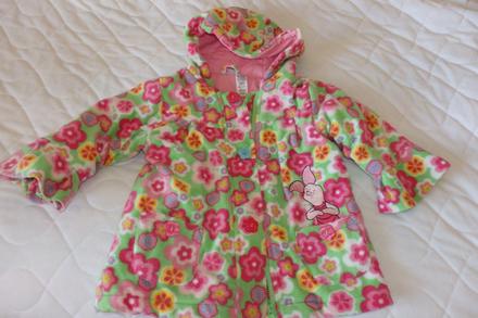 Flísový vyteplený kabátik peppa pig 2-3 roky, 92