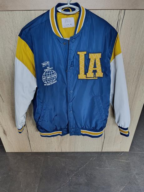 Prechodná hrubšia bunda, zara,152