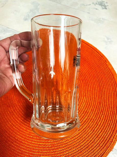 Krígeľ na pivo s uškom,