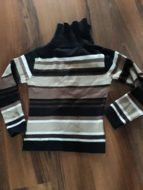 Svetrík v mokka odtieňoch xs, xs