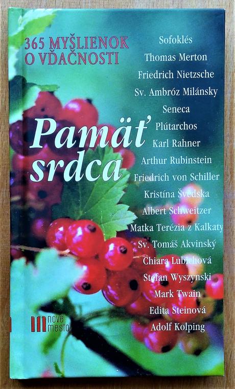 Pamäť srdca, 365 myšlienok o vďačnosti, 
