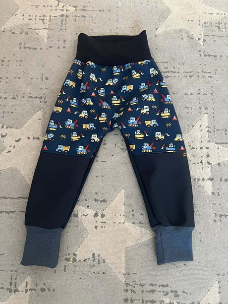 Softshelove nohavice, 110 / 116