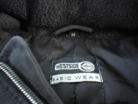 Cierna hrubsia panska bunda, xl