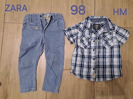 Set košeľa  a nohavice  98, zara,98