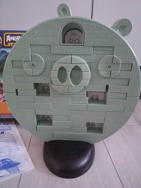 Angry birds - star wars jenga death star,