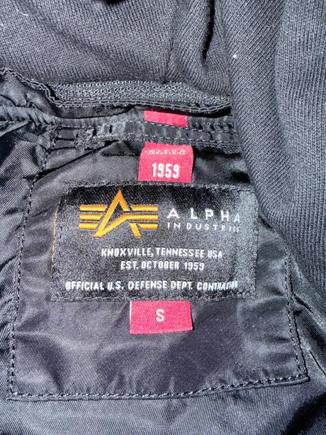 Dámska bunda alpha industries, s