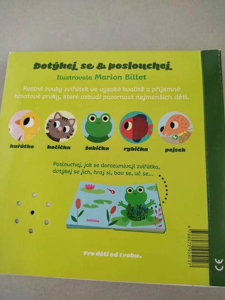 Zvukova kniha - zvieratka,