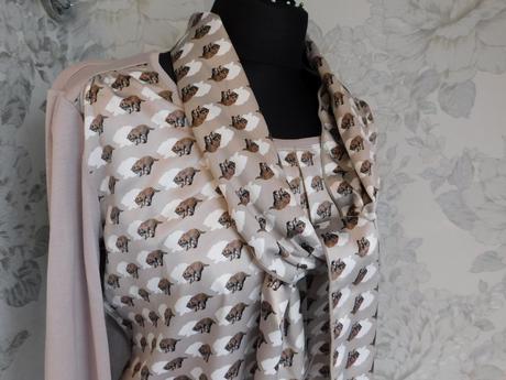 Luxusna blzka+šal, 40