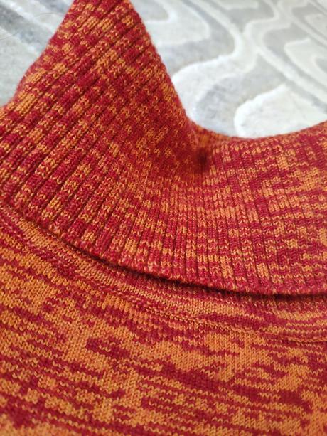 Pulóver -rolak s maxi šálom 3, m