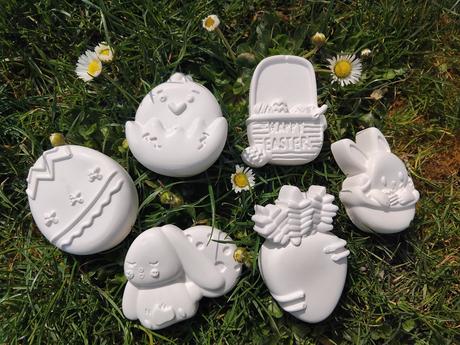 Sadrove odliatky veľka noc,