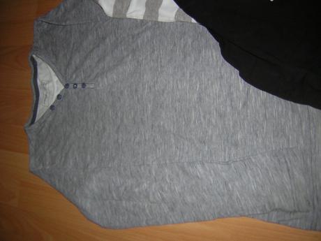 2 ks tričká dlhý rukáv  158/164, čierne predané, 158