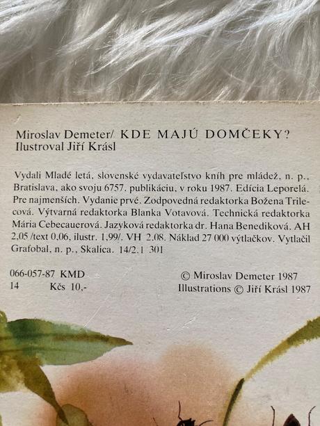 Kde majú domčeky miroslav demeter (1987), 