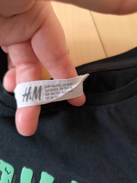 Tričko, h&m,146