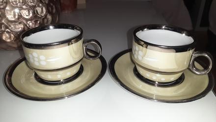 Retro šálky made in czechoslovakia,