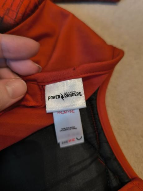 Power rangers kostym, 