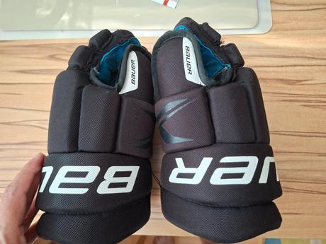 Hokejove rukavice bauer 13" - pekny stav, bauer,s