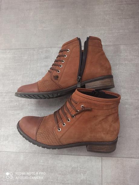 Kvalitné kožené topánky, 36