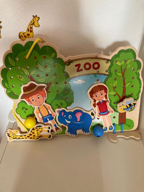 Montessori hračka na jednu motoriku, 