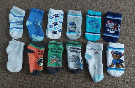 Členkové ponožky na leto veľkosť 23/26, 23