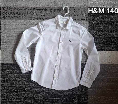 H&m košeľa 140, oblečená raz, h&m,140