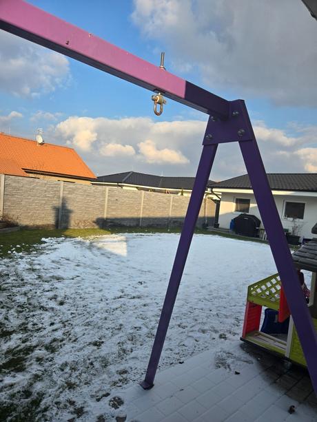 Hojdačka zelezna rozkladatelna, 