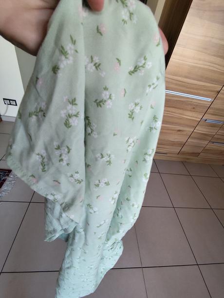 Ľahké letné bledozelené šaty, veľ.m, zn. cotton on, m
