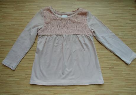 Ruzova tunika s cipkou, c&a,92