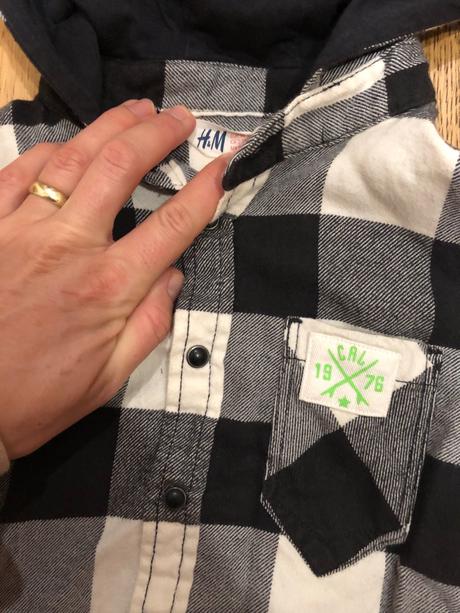 Frajerská košeľa, h&m,98