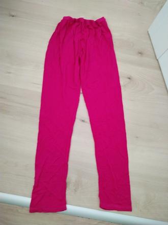 Cyklamenove legíny 146/152, 146