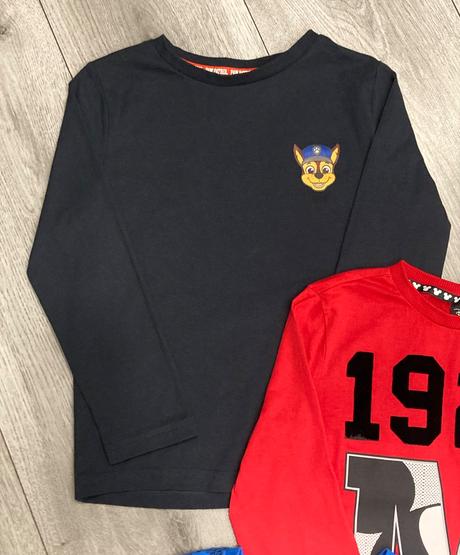 3x mickey tričko veľ. 122, f&f,122