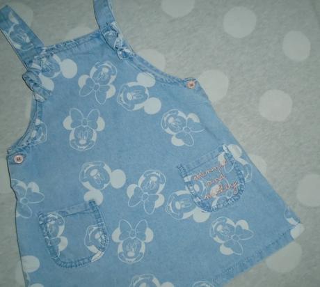 Riflové šaty minnie na 3 roky, disney,98