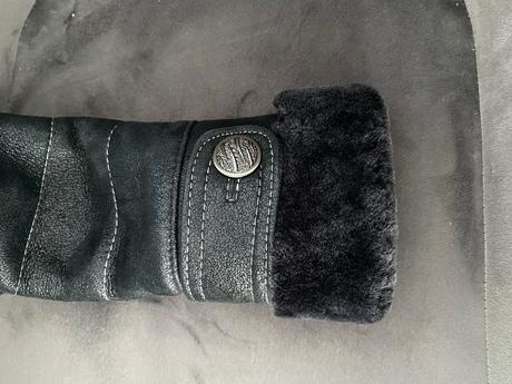 Kabátik/bundička z kože, 38