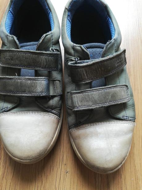 Topánky kožené, ecco,32
