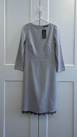 Sivé puzdrové šaty mohito, mohito,s