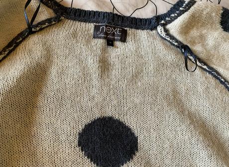 Teplejší pulóver s potlačou next v. 44, next,44