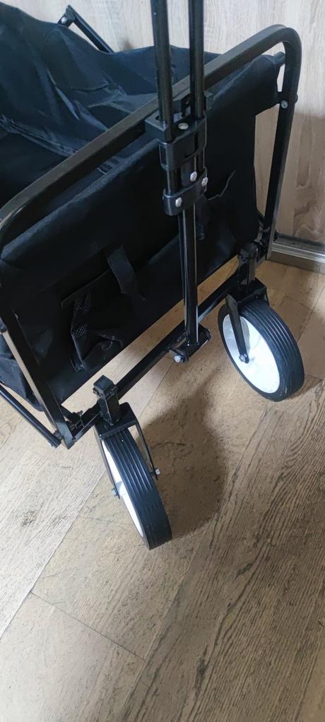 Prenosný, plážový, kempingový, skladateľný vozík,