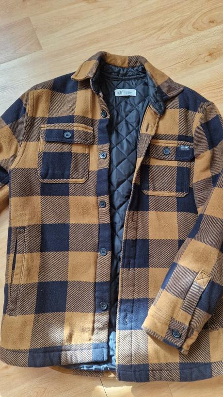Košelová bunda, h&m,152