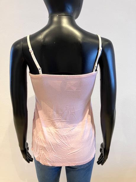 Dámsky ružový top s flitrami amisu (s), amisu,s