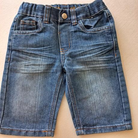 Riflové kraťasy, denim,104