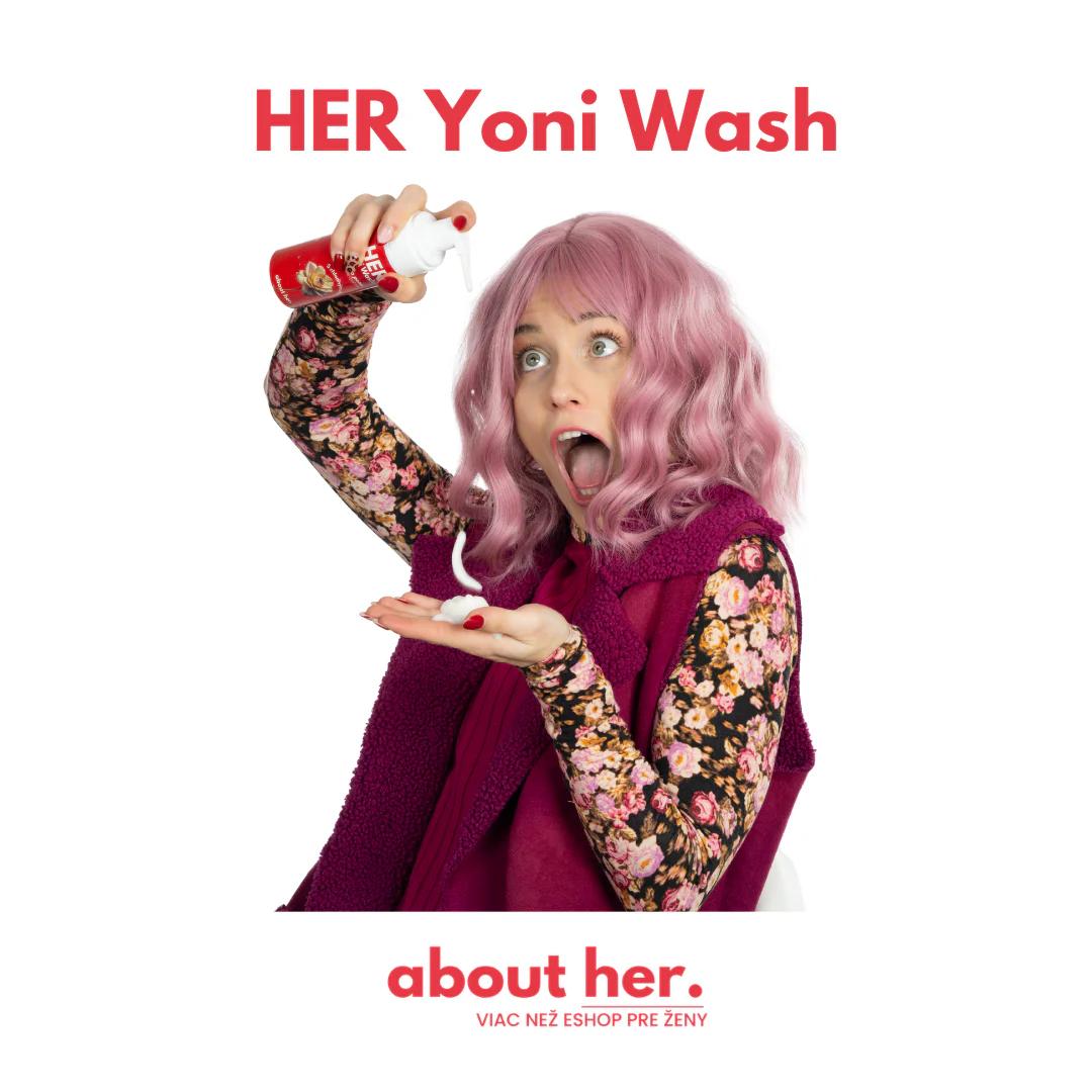 Chladivá intímna pena HER Yoni Wash, 150 ml Chladivá intímna pena HER Yoni Wash, 150 ml