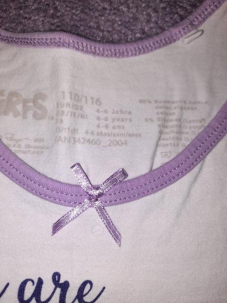 Tielko smurfs 110/116, 116