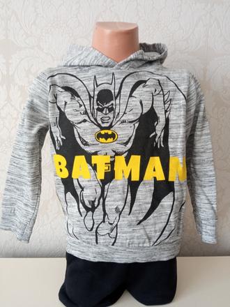 Chlapčenská mikina s kapucňou batman (116), 116