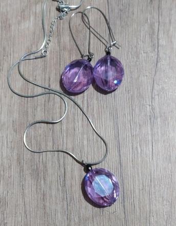 Náušnice+náhrdelník,