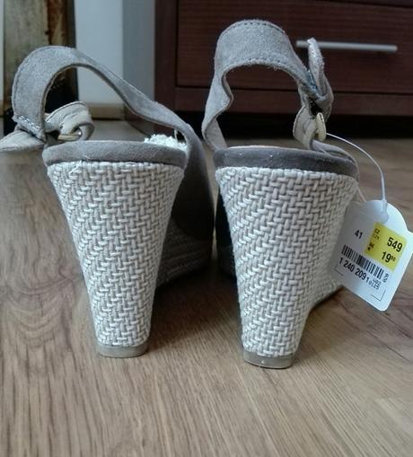 Letné sandále, deichmann,41