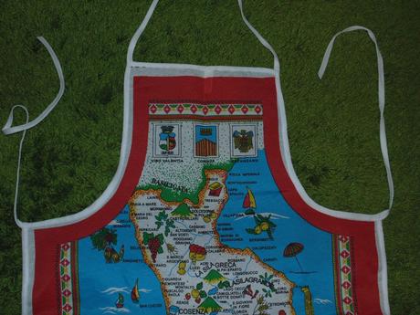 Kuchynská zástera kalábria, 