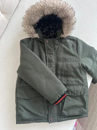 Zimná bundička + otepľováčky, 110